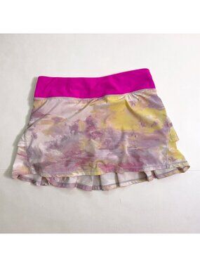 Ivivva Set the Pace Pink Skort, Size 12